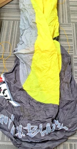 Cabrinha Yellow Switchblade 16 Surf Kite, Kite Only In Bag Good Shape - Picture 1 of 6