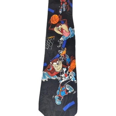Corbata de cuello para hombre Tasmanian devil Taz Looney tunes baloncesto Foto 1 de 4
