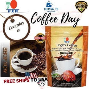 6 Packs DXN Lingzhi Black Coffee Ganoderma Reishi Instant Classic Cafe  - HALAL - Picture 1 of 5