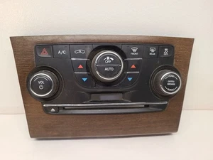 13-14 CHRYSLER 300 Temperature Control Face Plate Radio And Heater 1VH35AAAAB    - Picture 1 of 12