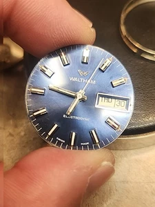 Waltham Zifferblatt und Gehäuse mit Uhrwerk läuft nicht Electrodine - Bild 1 von 5