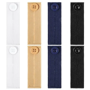 8 Stück Knopfverlängerungen für Jeans Gummibund Hosenbund... - Bild 1 von 7