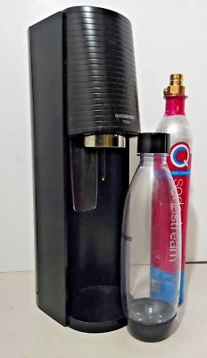 SodaStream Terra Sparkling Water Maker Machine Black W/ Co2 Bottle - image 1 of 4