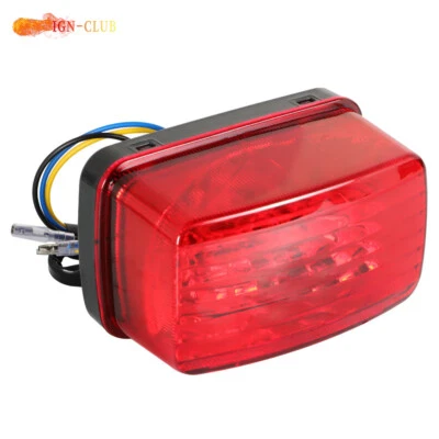 2004-2007 For Yamaha Rhino 660 YXR660 LED Lens Tail Light Braking Lamp - Изображение 1 из 4