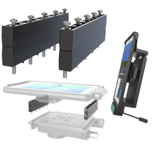 RAM 1 Set Stand Off Risers für Tab-Tite, Tab-Lock GDS® Docks RAM-HOL-TAB-RISER1U - Bild 1 von 12
