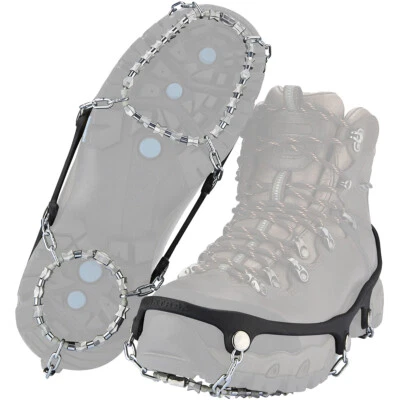 Yaktrax Diamond Grip Winter Traction Cleats for Snow and Ice - Black