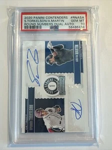 2020 Contenders Spencer Torkelson Austin Martin Round Numbers Dual Auto PSA 10 - Picture 1 of 2