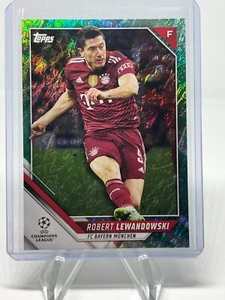 2021-22 Topps UEFA Jade Edition ROBERT LEWANDOWSKI Bayern #108 - Picture 1 of 2