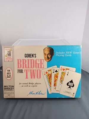 Vintage Goren’s Bridge for Two Card Game Milton Bradley 1964 COMPLETE - Image 1 of 4
