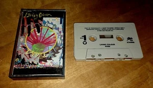LIVING COLOUR VIVID CULT OF PERSONALITY VINTAGE CASSETTE TAPE CBS RARE (1988) - Picture 1 of 3