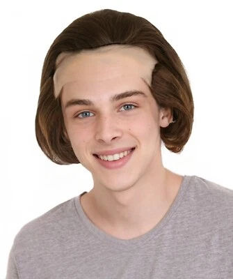 Jack Nicholson Inspired Bald Wig - Slicked Back Hair for Celebrity Parties - Image 1 of 4