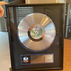 Paula Cole RIAA PLATINUM RECORD Plaque 1 Mil Sales Award This Fire display