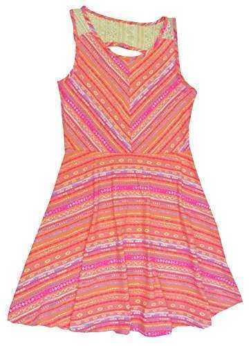 Epic Threads Boho Lace Back Dress, Big Girl - Image 1 of 1