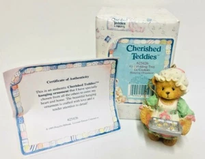 Peluches apreciados ~ "Bandeja de sujeción de galletas para niñas" ~ Adorno colgante ~ 625426 ~ Nuevo en caja - Imagen 1 de 10