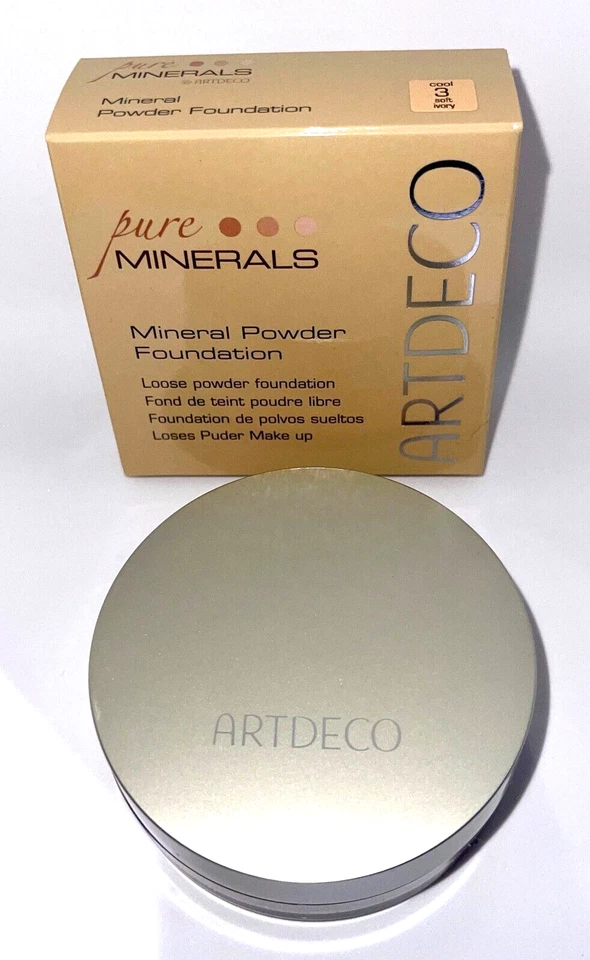 Artdeco Mineral Powder Foundation, Loses Puder Make up, 15g - 3 Soft Ivory - Bild 1 von 1