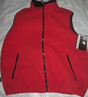 Colorado Trading Clothing Vest Red L. NWT - Image 1 of 3