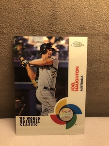2009 Topps Chrome World Baseball Classic Refractors #W53 Joel Naughton /500