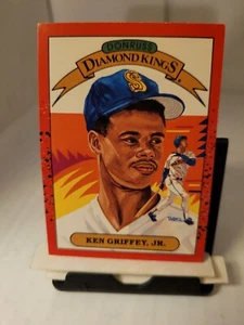 KEN GRIFFEY JR. 1989 Donruss Diamond Kings #4 Rookie  Seattle Mariners - Picture 1 of 2