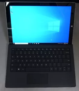 Microsoft Surface Pro 3, 13",Silver, Win 10 pro, i7, 8GB, 256GB- Has red lock - Picture 1 of 15