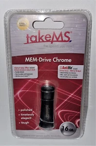 USB Stick takeMS MEM-Drive Chrome 16 GB chrome - Bild 1 von 1