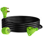 15FT Foot 30A Amp RV Extension Cord Trailer Motorhome Camper Power Supply 30 A