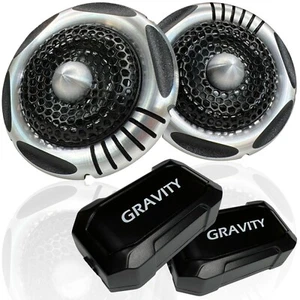 Gravity 250TW 1-INCH 350w MAX POWER SILK DOME NEODYMIUM TWEETERS - PAIR - Picture 1 of 6