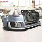 RS3 style  Audi A3 S3 8V Front Bumper With grill front lip