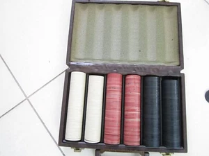 LOT OF 300 HORSESHOE CARD ROOM, TRIANGLE CLUB MOLD FABULOUS LAS VEGAS CHIPS - Picture 1 of 4