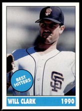 1990 The Shanks Collection  #28 Will Clark - San Francisco Giants
