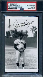 Juan Marichal PSA/DNA Signed Original 1971 Photo Autograph Giants - Picture 1 of 1