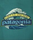 Vintage Great Pacific Iron Works Patagonia Wave Long Sleeve Hanes Medium