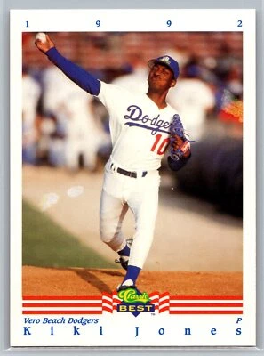 Kiki Jones 1992 Classic Best Set Break BASEBALL #292 Vero Beach Dodgers - Image 1 of 2