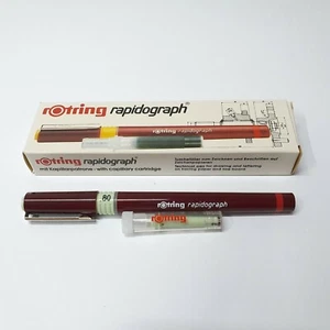 rOtring Rapidograph Technical Pen - 0.80 mm - Art. 155080 - Made in W. Germany - Bild 1 von 4