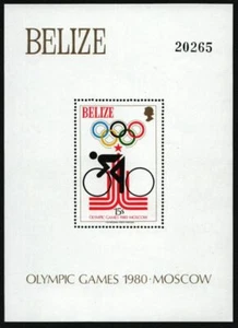 Belice 1979 - Mi-n.o bloque 11 ** - Estampillada sin montar o nunca montada - Olimpia Moscú - Imagen 1 de 1