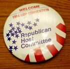 1984 Republican Convention Ronald Reagan Dallas Texas Host Committee Button Pin