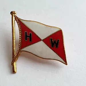 Howaldtswerke Shipyard German Shipping Company Staff Badge Hamburg Germany - Picture 1 of 3