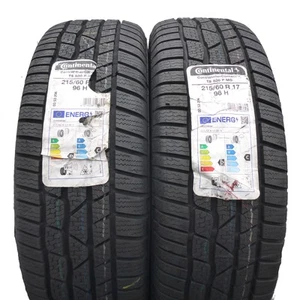 215 60 17 2x CONTINENTAL 215/60 R17 96H TS830P M0 Winterreifen 2022 VOLL WIE NEU - Bild 1 von 6