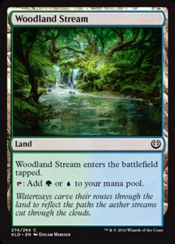 4x Woodland Stream (Kaladesh) - Planeswalker Deck Exclusive ~ Lightly Played Kal - Image 1 of 1