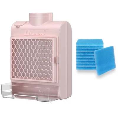 Kit de ventilación de secadora interior 3 en 1 para caja eléctrica con filtros de poliéster de 10 piezas Foto 1 de 4