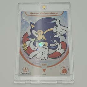 Sonic Adventure Card 135 Sega Dreamcast Trading Cards Foil Numbered  7  / 15