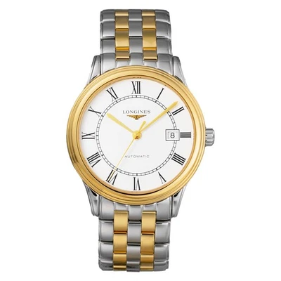 Reloj LONGINES Flagship L4.984.3.21.7 Plateado Acero Inoxidable Hombre Nuevo en Caja Foto 1 de 4