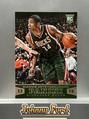 2013-14 Panini #194 Яннис Antetokounmpo дебютант - Milwaukee Bucks - Изображение 1 из 2