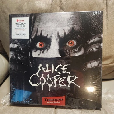 Alice Cooper  Treasures  A Vinyl Collection Box Set Numbered Shrink Tare - Image 1 of 3