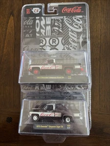 NEW M2 MACHINES  1973 CHEVY CHEYENNE SUPER 30 COCA-COLA CHASE 1/750+Regular lot - Picture 1 of 6