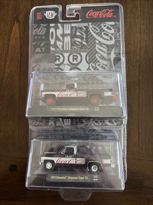 NEW M2 MACHINES  1973 CHEVY CHEYENNE SUPER 30 COCA-COLA CHASE 1/750+Regular lot - Image 1 of 4