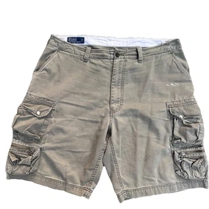 Vintage Polo Ralph Lauren Chino 67 Cargo Shorts extra Taschen Reißverschluss - Gr. 36 - Bild 1 von 5