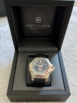 LIMITED EDITION - FDNY Anniversary Swiss Army I.N.O.X. Black Watch - Image 1 of 4