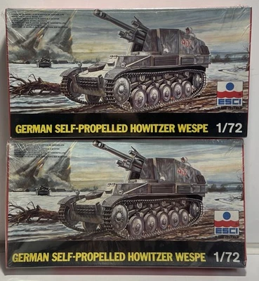 ESCI German Self-Propelled Howitzer Wespe Vehicle ESCI 8004 1/72 Sealed Pack 2 - Image 1 of 4