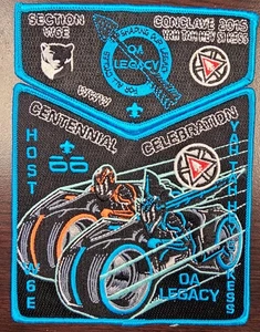 OA Yah Tah Hey Si Kess 66 - Host W6E 2015 Centennial Conclave 2pc set - Tron - Picture 1 of 1