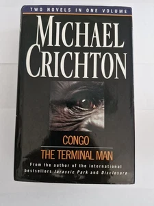 Congo Terminal Man Two Novels In One By Michael Crichton - Foto 1 di 8